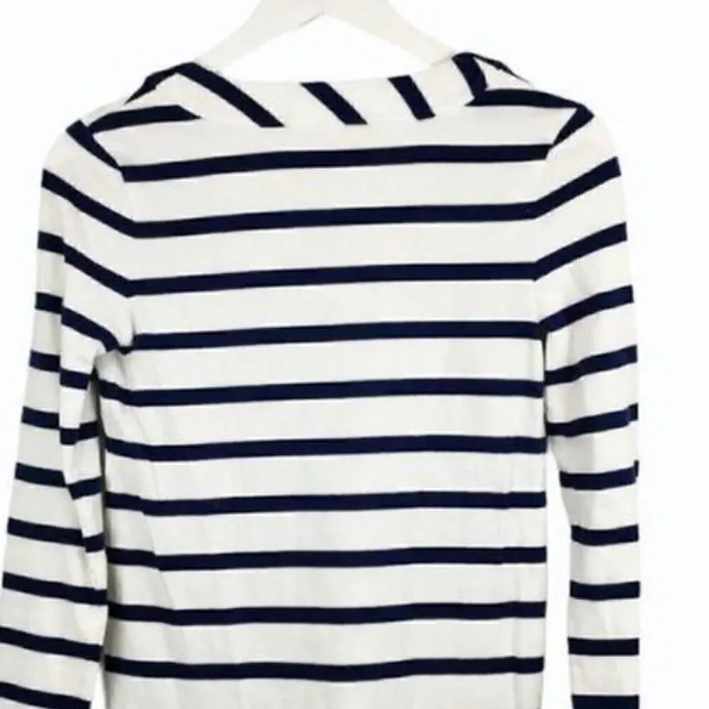Kate spade v neck nautical sweater XS